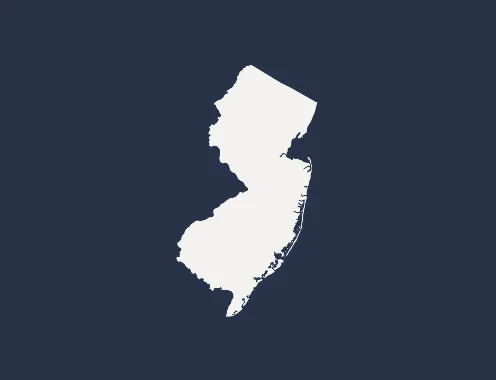 New Jersey state map